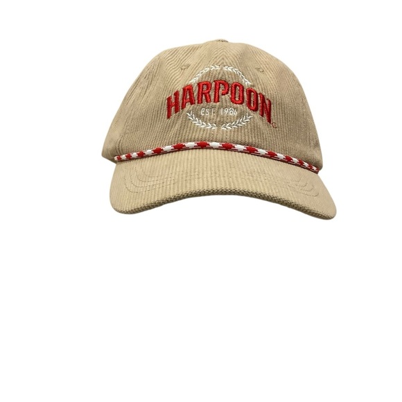 Beige and Red Men's Hat - Picture 2 of 6